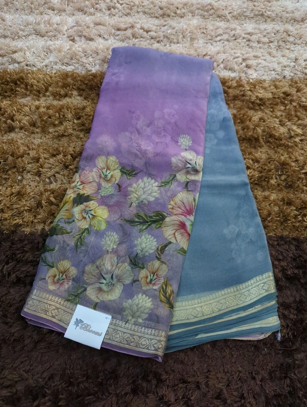 Pure Chiffon Weaving  - Mauve 6