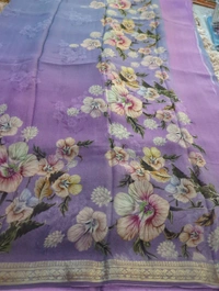 Pure Chiffon Weaving  - Mauve 6
