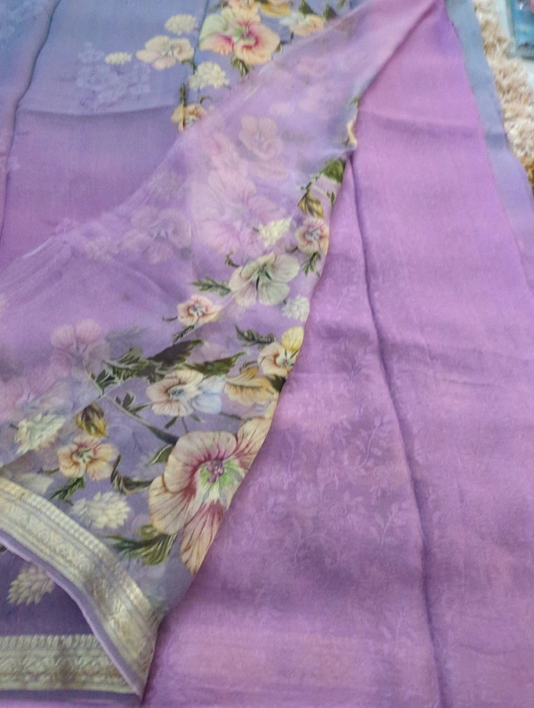 Pure Chiffon Weaving  - Mauve 6