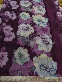 Pure Chiffon Weaving  - Purple 7