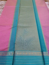 Soft Chanderi Weaving  - Sundown