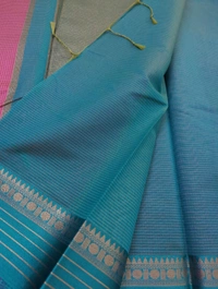 Soft Chanderi Weaving  - Sundown