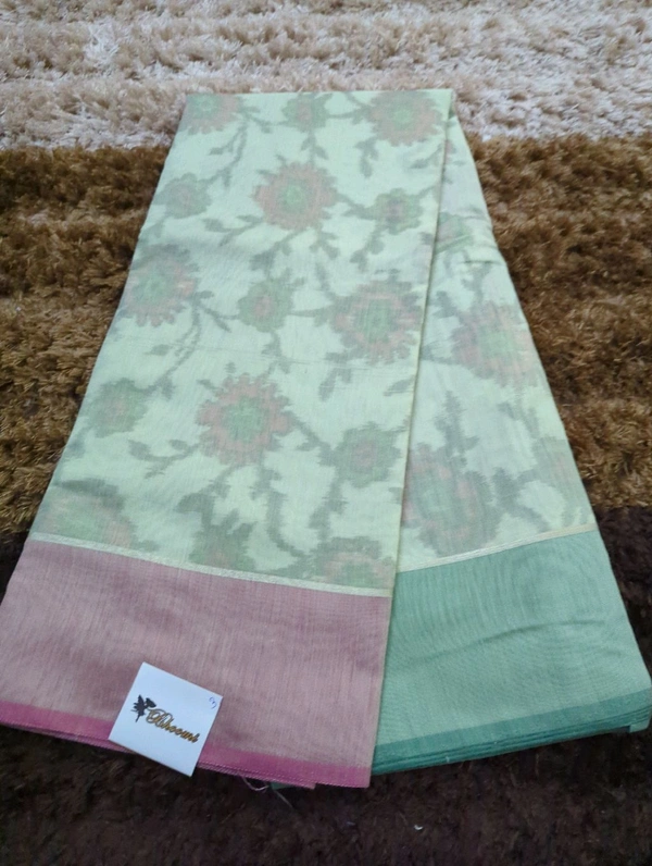 Soft Chanderi  - Snowy Mint 3