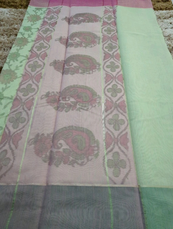 Soft Chanderi  - Snowy Mint 2
