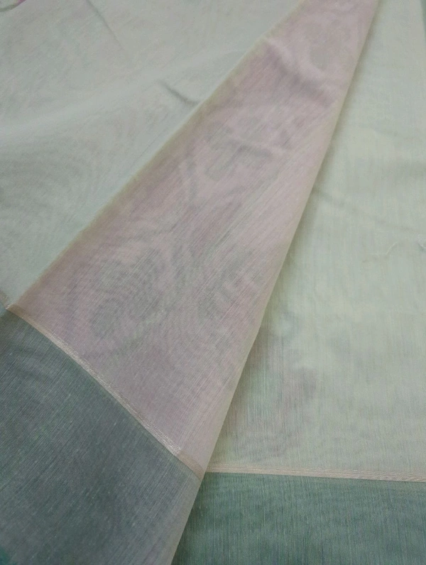 Soft Chanderi  - Snowy Mint 2