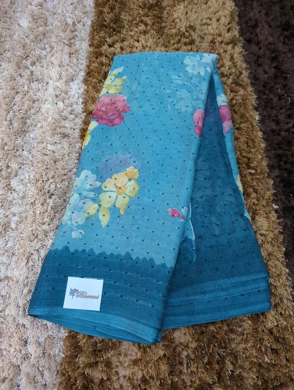 Chiffon Digital  - blue