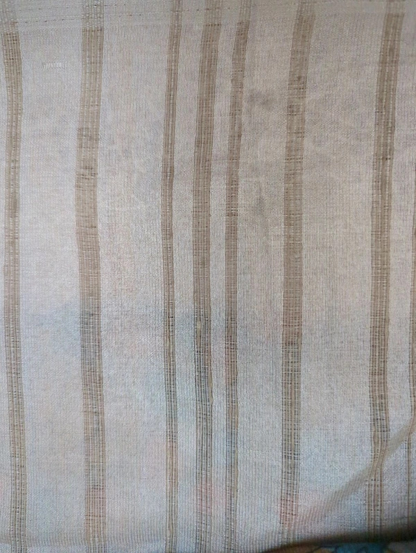 Tusser Embroidery  - Gray 6
