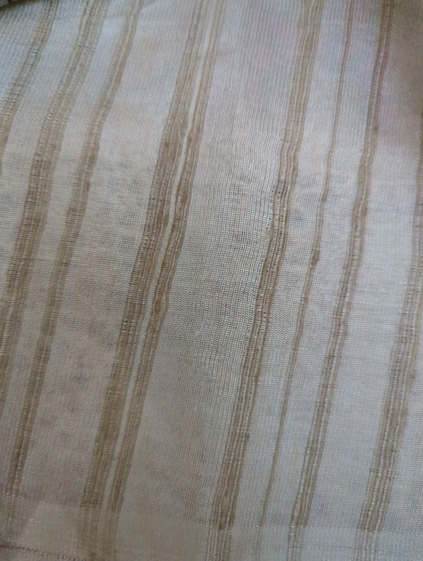 Tusser Embroidery  - Gray 5