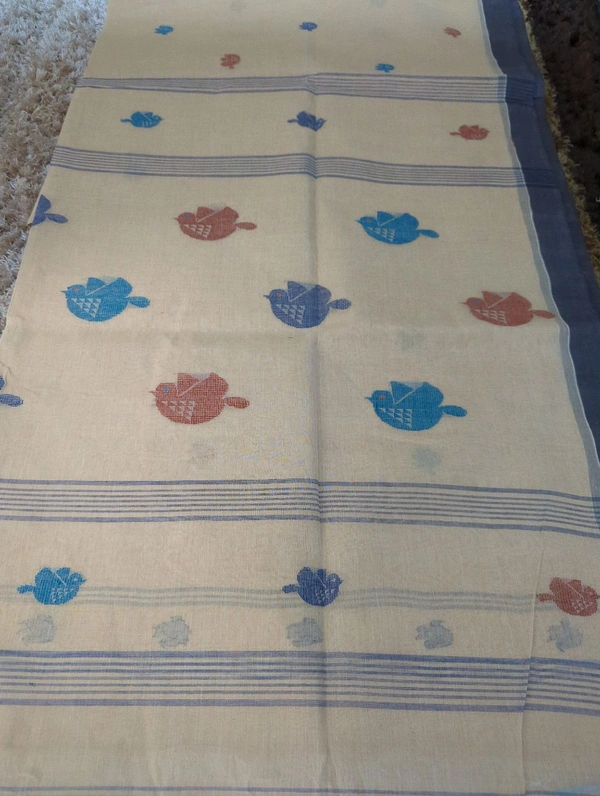 Pure Bengal Cotton  - Baja White
