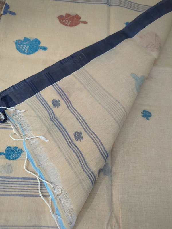 Pure Bengal Cotton  - Baja White