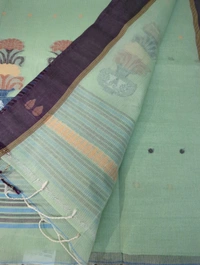 Pure Bengal Cotton  - Snowy Mint