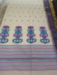 Pure Bengal Cotton  - Baja White