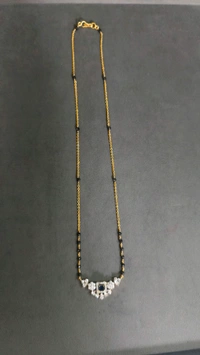 3mm Black Cz's With Diamond Replica Pendant  - purple