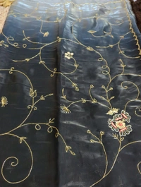 Georgette Organza - Black