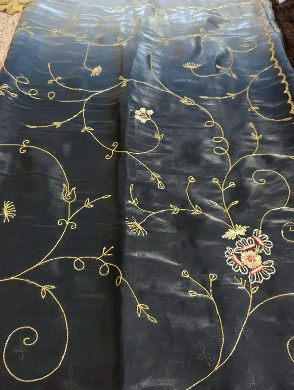 Georgette Organza - Black