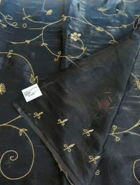 Georgette Organza - Black