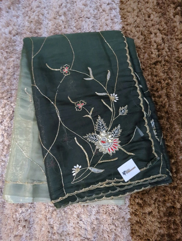 Jimmy Chu Hand Work  - green