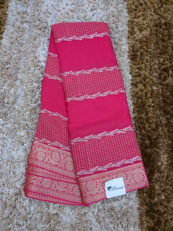 Pure Chinnon With 2ari Check S - pink
