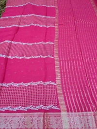 Pure Chinnon With 2ari Check S - pink