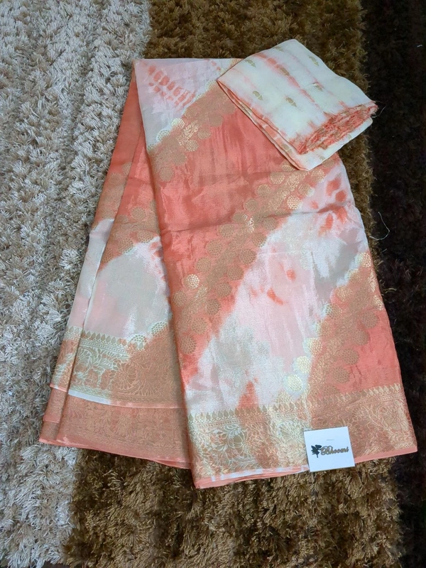 Pure Chinnon Shibori - Peach Orange