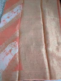 Pure Chinnon Shibori - Peach Orange