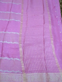 Pure Chinnon With 2ari Check S - Lavender Rose