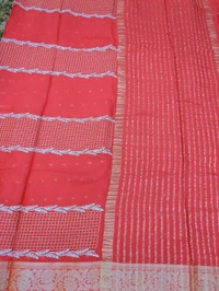 Pure Chinnon With 2ari Check S - Red