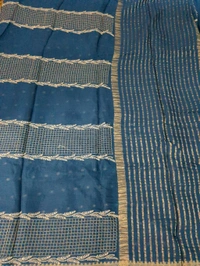 Pure Chinnon With 2ari Check S - Blue