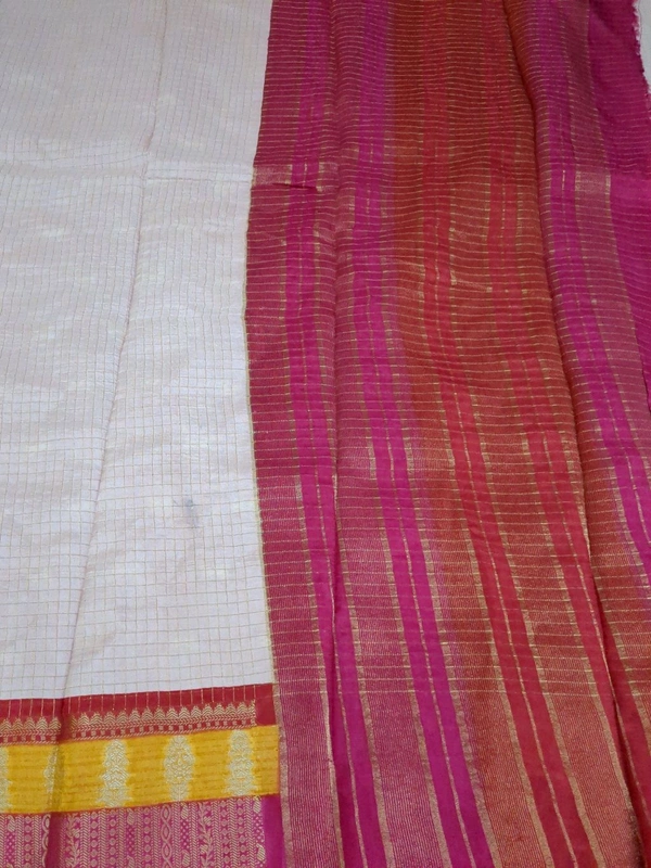 Pure Dola Kanchiborder - Pink
