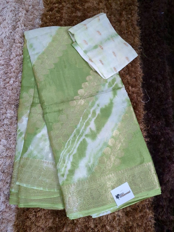Pure Chinnon Shibori - Green