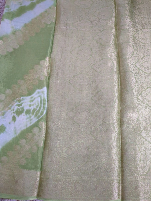 Pure Chinnon Shibori - Green