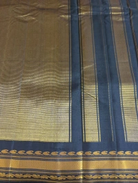 Pure Handloom Gadwal Pattu  - Mint Green
