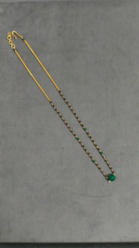 Black Diamonds With Real Ruby And Manulu - Green
