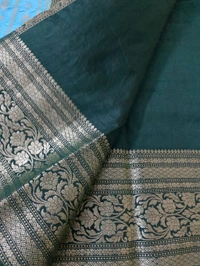 Soft Chiniya Pattu - sky blue