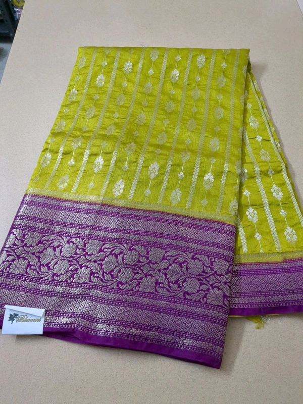 Soft Chiniya Pattu - green