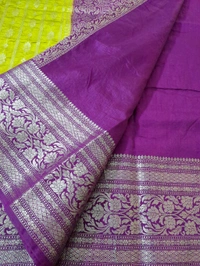Soft Chiniya Pattu - green