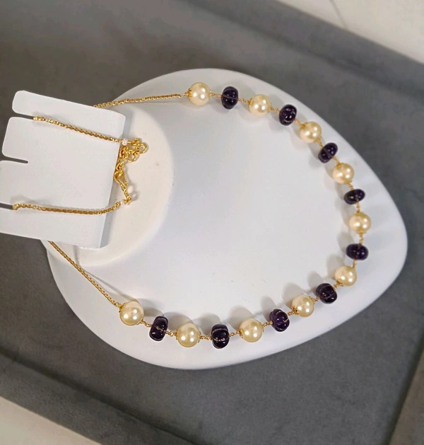 Real Pumpkin And Swarovski Mala