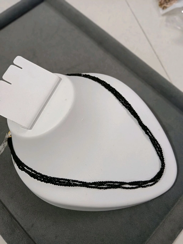 Black Crystals  - Black, 3 Lines
