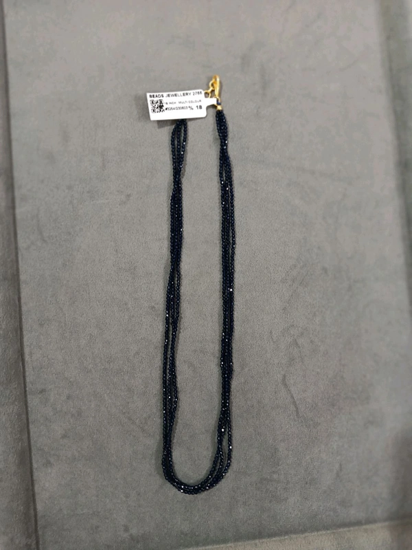 Black Crystals  - Blue, 3 Lines