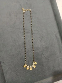 Black Diamonds With Kasu Pendant 
