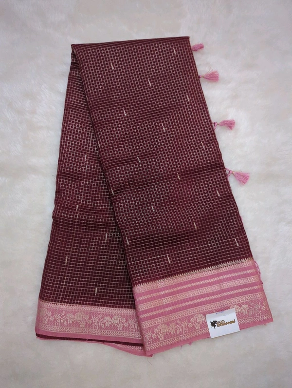 Dola Kanchi Check's  - Purple