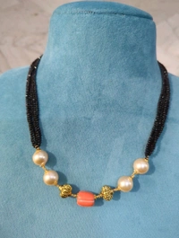 Black Beads Chain 