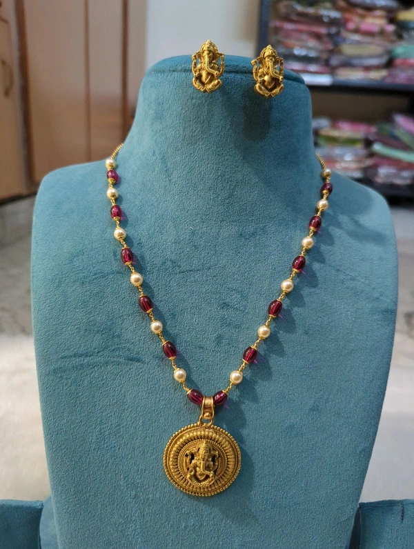 Beads Mala With Pendent 