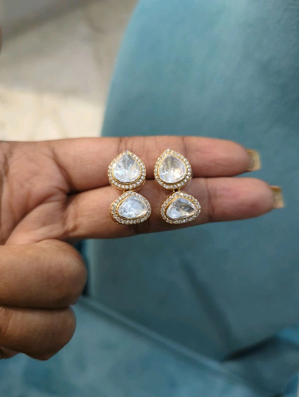Mossonite Earrings