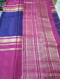 Premium Mysore Crepe  - Purple