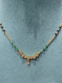 Black Diamond With Sitara Beads - Vz