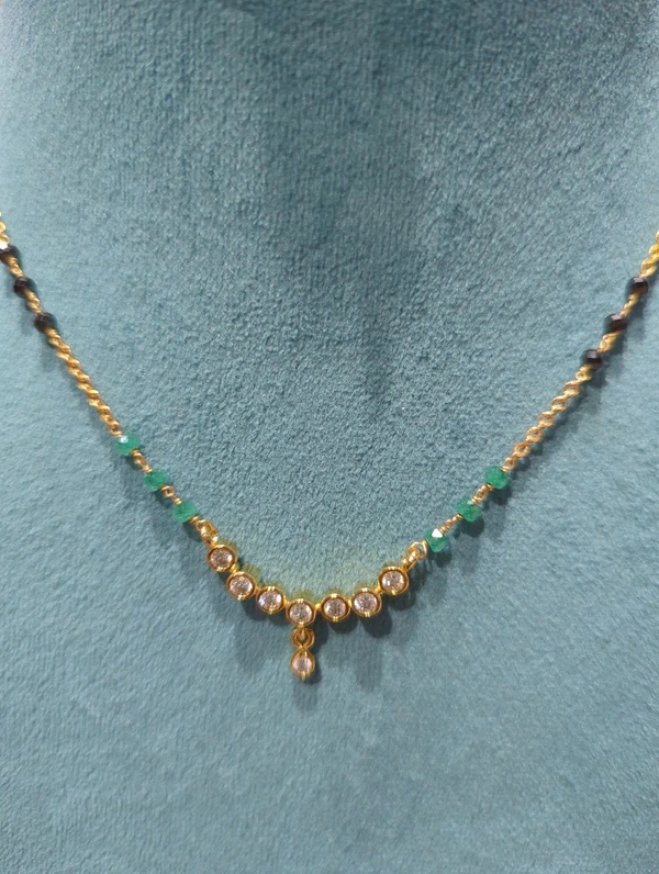 Black Diamond With Sitara Beads - Vz