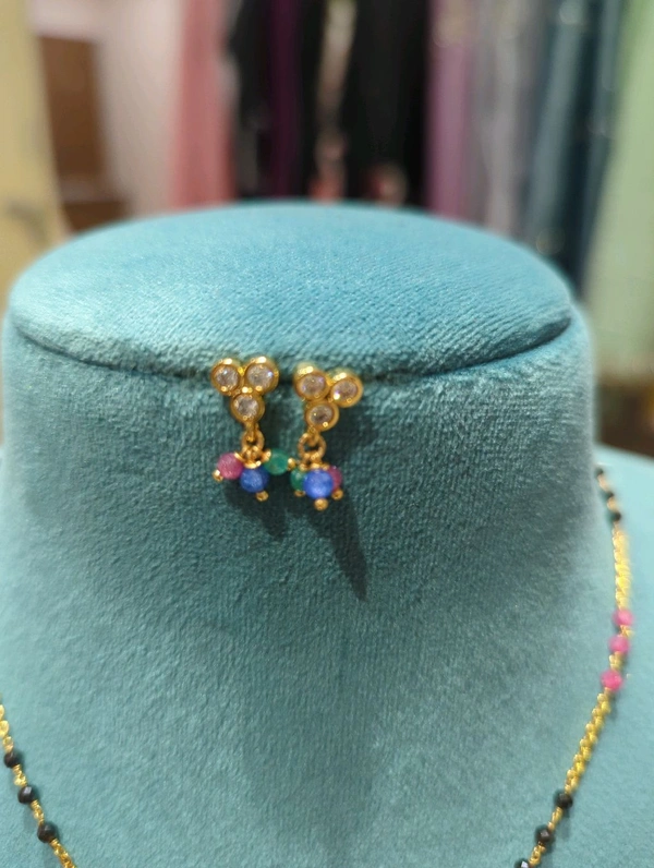 Black Diamond With Sitara Beads - Vz