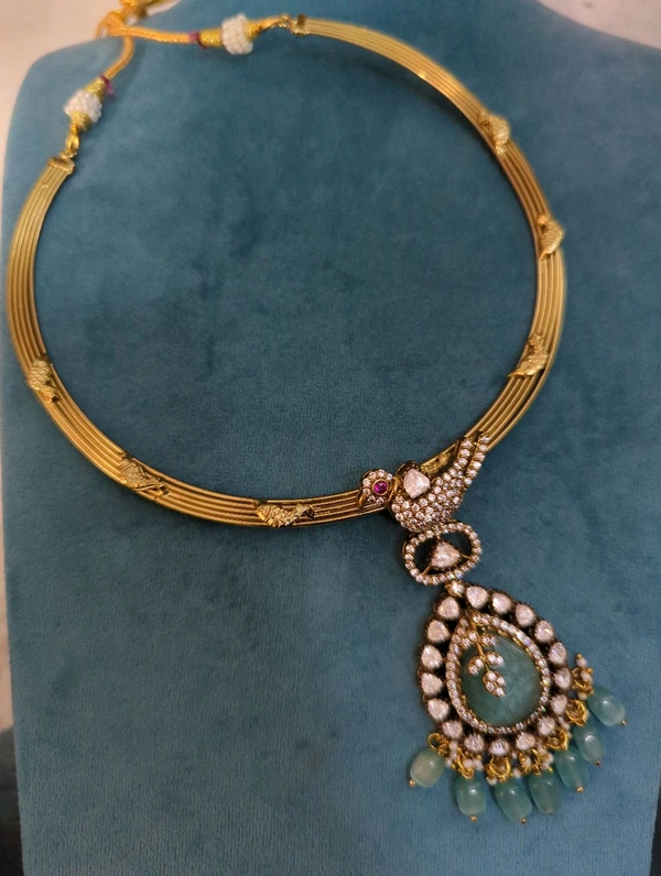 Mossonite Pendent Set With Kante - Vz