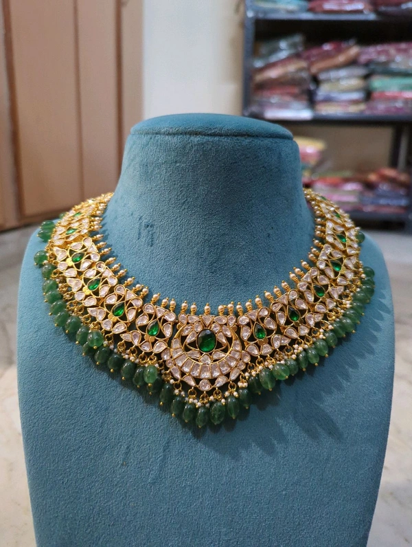 Premium Jadau Kundan Set - Vz